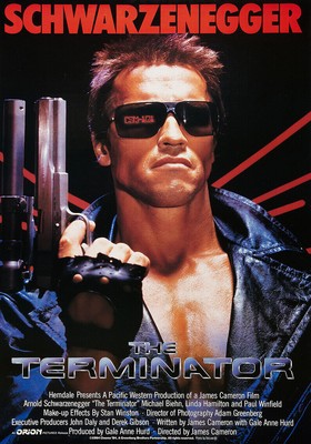THE TERMINATOR (1984) Filmplakat POSTER Arnold Schwarzenegger #275