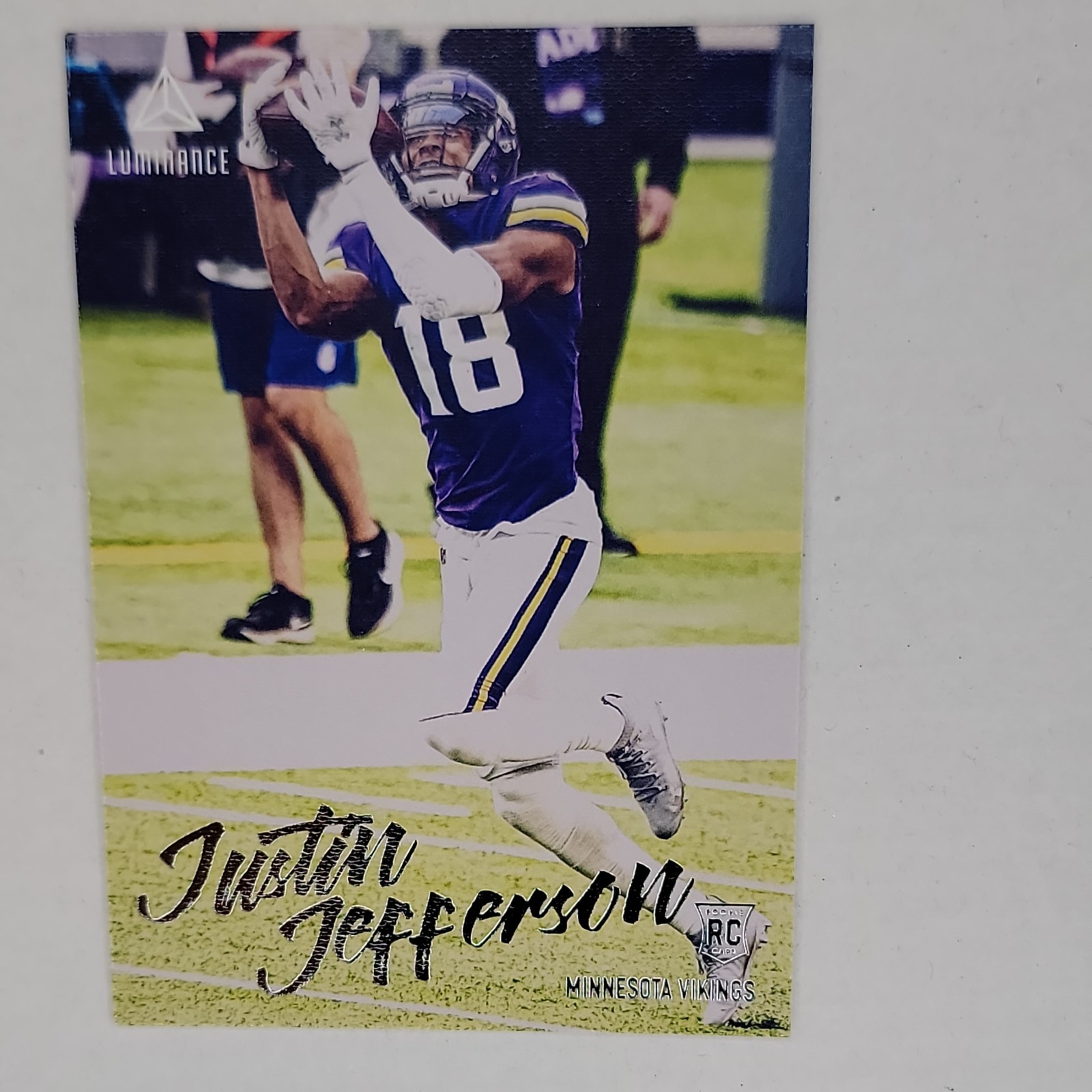 Justin Jefferson Chronicles Luminance 2020 RC Rookie #217