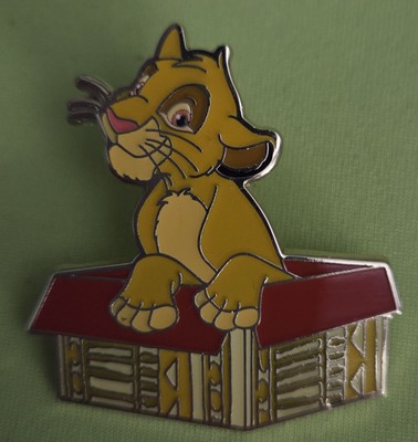 Loungefly Simba Lion King Cat In Box Mystery Disney Pin 