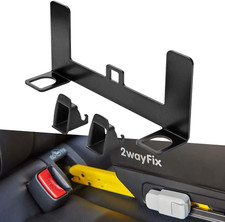 Universal Child Safety Seat Mount Bracket Steel Latch for ISOFIX Belt Connector