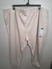 Women's Terra  Sky Size 4X 28W-30W Relaxed Fit Fleece Sweat Pants NWT