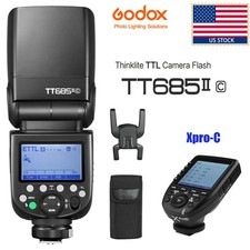 GODOX TT685II-C Flash for Canon Camera Flash Speedlite TTL 2.4G Xpro-C Trigger