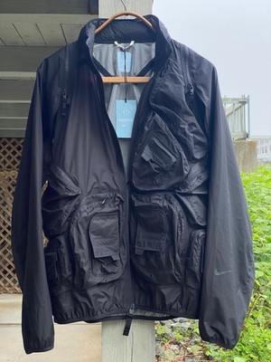 NWT New Nike x Nocta NRG DR2618 Track Jacket Black Nylon Convertible L Large