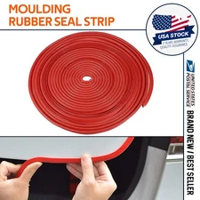 20FT U Shape Rubber Seal Weather Strip Door Edge Moulding Trim For Scion Models