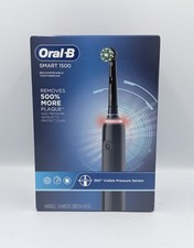 Oral-B Smart 1500 Rechargeable Toothbrush In Black - New - Sealed