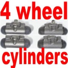 All 4 Wheel Cylinders For Oldsmobile 88 98 1950 1951 1952 1953 Fix Your Brakes