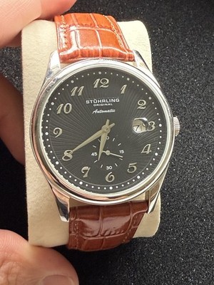Stührling Original Automatic Cal ST-90018 Black Dial Krysterna Limited Edition