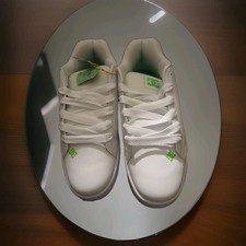 DC Court Graffik White/Lime/Turquoise Men's Size 17 300529