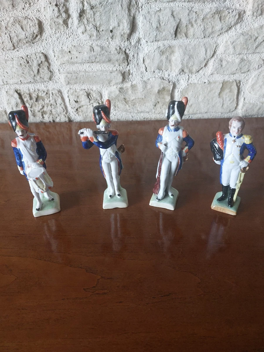 Figurine Poupée Soldat Miniature 1914 - Porcelaine Ou Biscuit - Militaria Antiquité