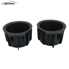 2Pcs Front Center Console Cup Holder Rubber Insert For 2009-2014 Ford F-150 US