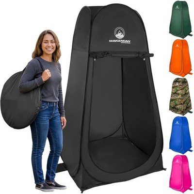 Easy Setup Pop Up Changing Tent 3.3x6.2ft - Ideal for Camping & Tailgating