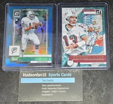 Dan Marino 2x Lot 2022 Panini Optic Light Blue /299 & Donruss Gridiron Kings