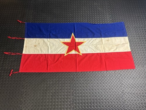 Yugoslav Wars Bringback Yugoslavian Flag Banner Large Multi Piece Yugo KFOR IFOR