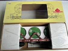 Aristocraft Art 86402 C&S Colorado Southern Flat Car With Reel Load New 