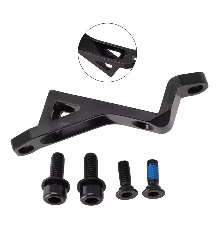 Bike Disc Brake Adapter +20mm 140 to 160 160 to 180mm Bicycle Post to Flat Mount