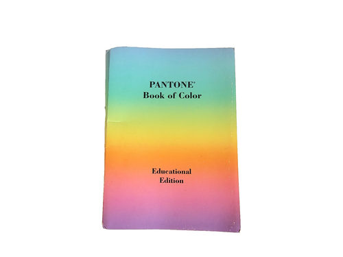 Pantone Book of Color Educational Edition Copyright 1990