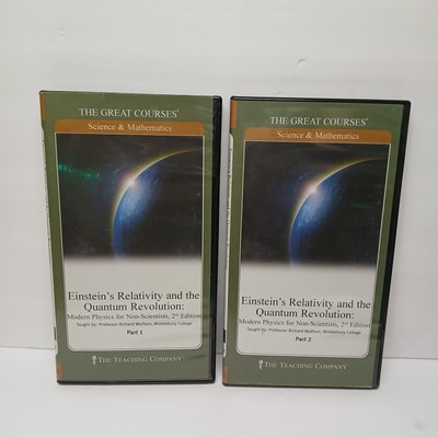 The Great Courses Einstein s Relativity And The Quantum Revolution DVDs Part 1&2