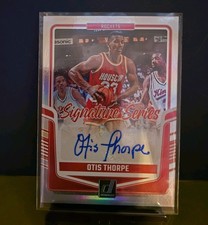 2024-25 Panini Donruss Otis Thorpe Auto Signature Series #SS-OTT Rockets