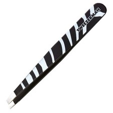 Tweezerman Zebra Print Full Slant Tweezer 25  Slanted Tip - NOS
