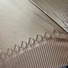 Dior Umbrella Parasol Logo Beige Brown Fashion Accessory Authentic Genuine