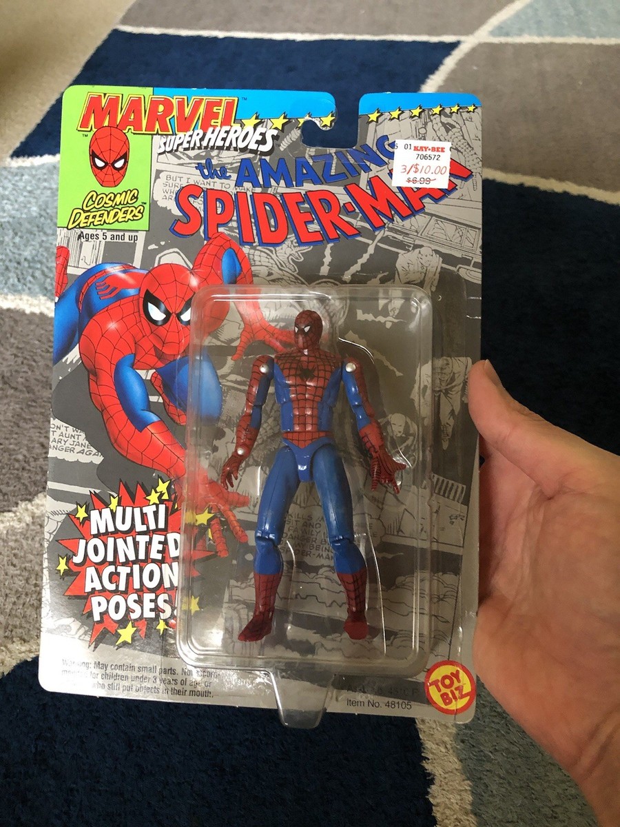 Marvel Super Heroes Spider Man Action Figure ToyBiz 1993 for sale