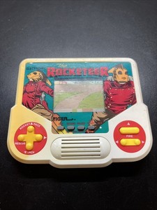 1988 Tiger Electronics Disney The Rocketeer Handheld Game Works Great W17