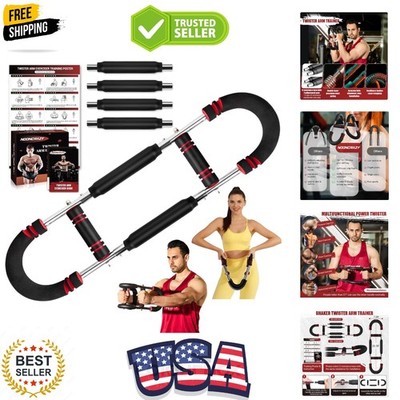 Multifunctional Twister Arm Trainer - Enhance Muscle with 30-120 lbs Resistance
