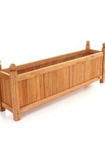 Contemporary Wooden Planter - Large & Medium Sizes - Ideal for Garden, Patio