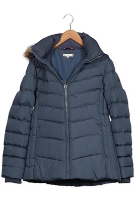 Tommy Hilfiger Jacke Damen Anorak Jacket Kurzmantel Gr. S Daunen Blau #hvgtoz2