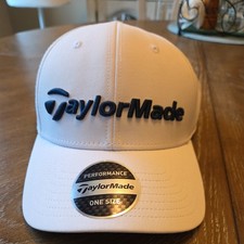 NEW Taylor Made Radar White Adjustable Golf H...
