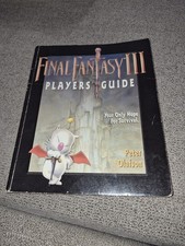 Final Fantasy III 3 Players Guide Peter Olafson SNES Super Nintendo 