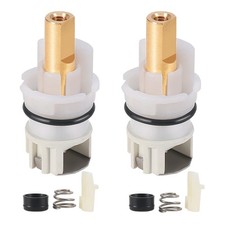 2 Pack Delta Faucet Stem Assembly Replacement Kit With Rubber Seat And Spring