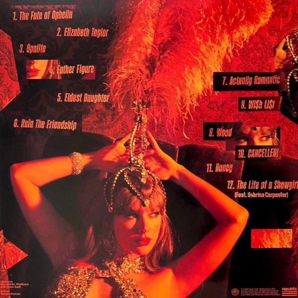 Taylor Swift – The Life Of A Showgirl - Schallplatte -LP - neu - Bild 2 von 4