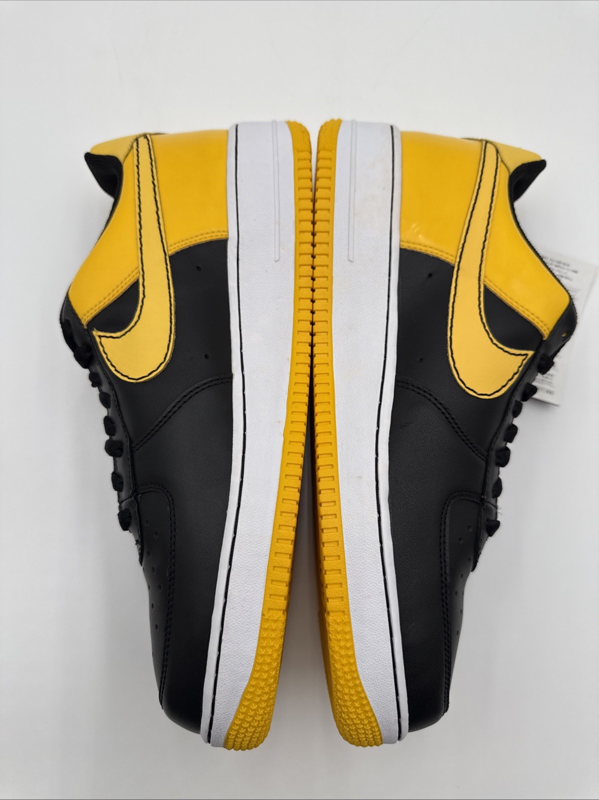 Nike Air Force 1 '07 Black Varsity Maize 2008 Size 10.5 Brand New 315122-071 image 3