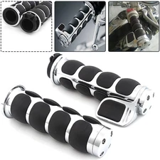 2x 1" Handlebar Control Hand Grips For Harley Softail Springer Classic 1996-2010