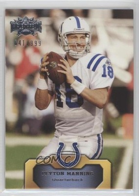 2011 Topps Triple Threads 641/999 Peyton Manning #100 HOF 2u6