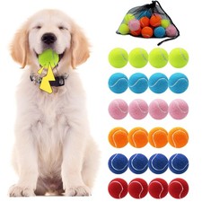 Squeaky Tennis Balls for Dog,2.5 inch Training Tennis Balls,Exercise for Pet ...
