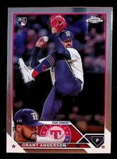Grant Anderson 2023 Topps Chrome Update #USC161 Rookie Texas Rangers