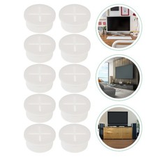 20 Pcs Desk Cable Grommet Wall for Cables Hole Entry Cover Organizer