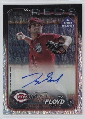 2024 Topps Pro Debut Sparkle Foil Auto /199 Ty Floyd #PD-134 Auto 1d0w