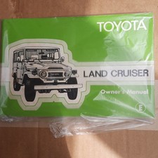 1978 Toyota Land Cruiser FJ40 BJ40 HJ45 Owner's User Manual OOP Japan