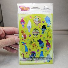 American Greetings TROLLS Kid Squad Stickers 3 Sheets Original Package