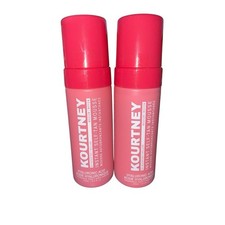 Kourtney Kellar Instant Self-Tan Mousse Medium 4.2oz Hyaluronic Acid Clear NEW