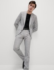 Marks & Spencer Mens Single breasted Suit jacket in Grey - M&S