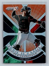 2021 Panini Prizm #IL-3 Joey Bart Illumination Cosmic Haze Prizm Giants