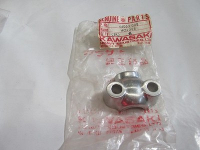 Kawasaki NOS Neu 44063-008 Vorderachshalter Silber Für F12MX KX KX450 KX250