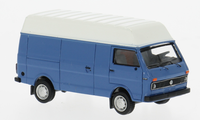 Vw Lt Hochraum-Kasten, Blau 1975, H0 Modell 1:87, Brekina 34956