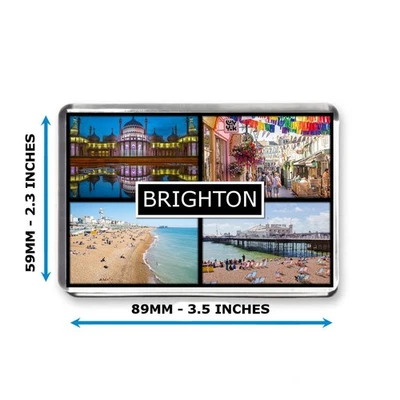 Brighton - Jumbo Fridge Magnet - Exclusively By Mashed Designs