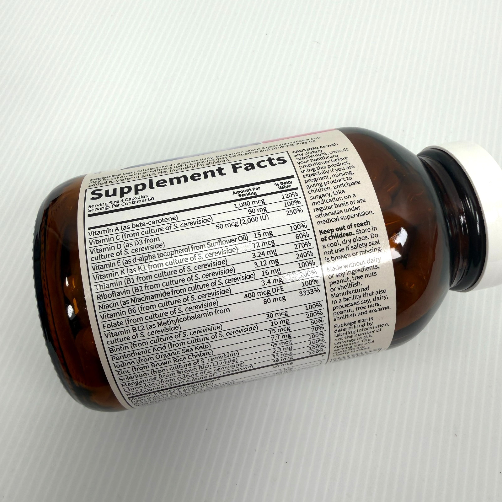 Garden of Life Vitamin Code 50 & Wiser Women Capsules 240 Capsules Exp 01/2027