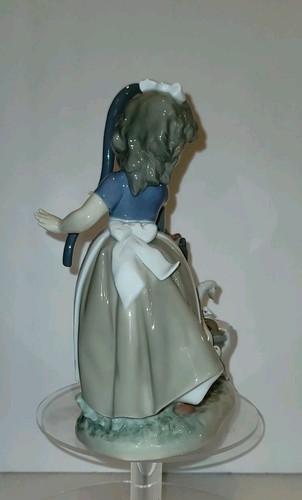 Firmato Da Lladro #5285 "Estate In Fattoria" Alto 10" Made In Italy 1985. Come nuovo!! - Foto 4 di 12